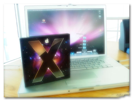 Mi macBook con Leopard